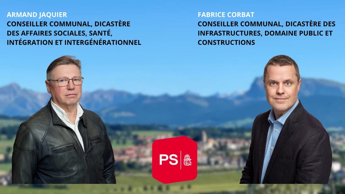 Élu·e·s socialistes au Conseil communal de Romont, législature 2026-2031